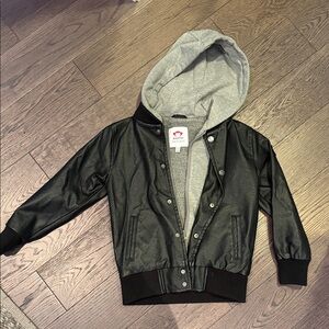 Appaman Black and Gray Kids Puffer Jacket